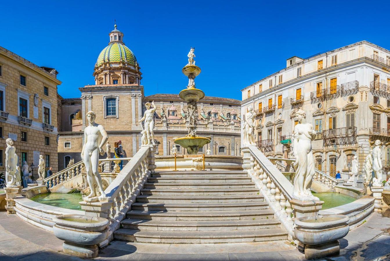 Domus Vetriera Apartment Palermo Bagian luar foto